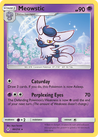 Meowstic (80/214) [Sun & Moon: Unbroken Bonds] - The Mythic Store | 24h Order Processing