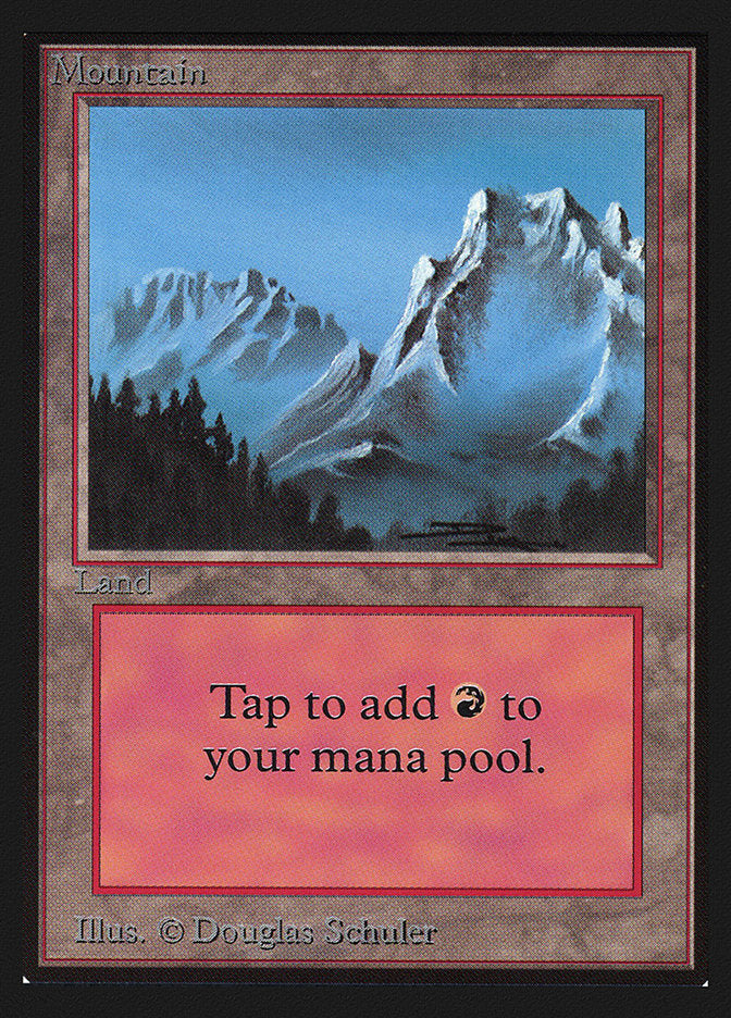 Mountain (Snow Top / Highest Point on Right) [Collectors' Edition] - The Mythic Store | 24h Order Processing