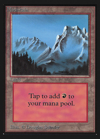Mountain (Snow Top / Highest Point on Right) [Collectors' Edition] - The Mythic Store | 24h Order Processing