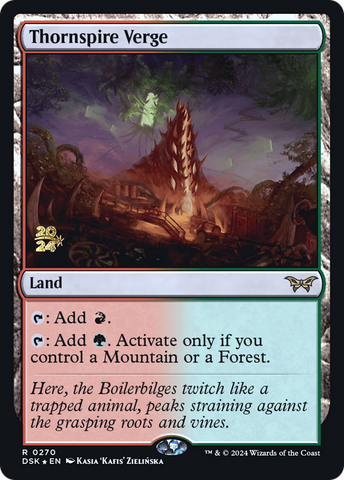 Thornspire Verge [Duskmourn: House of Horror Prerelease Promos] - The Mythic Store | 24h Order Processing