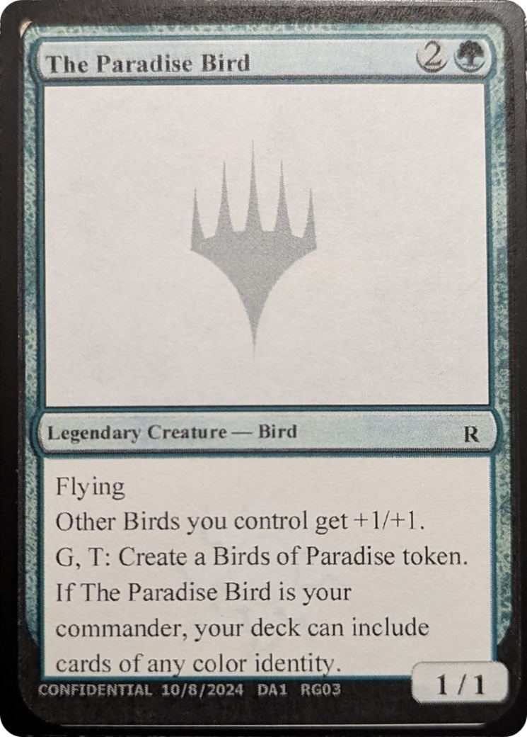 The Paradise Bird [Mystery Booster 2 Playtest Cards] - The Mythic Store | 24h Order Processing