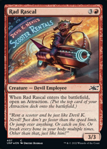 Rad Rascal (Galaxy Foil) [Unfinity] - The Mythic Store | 24h Order Processing