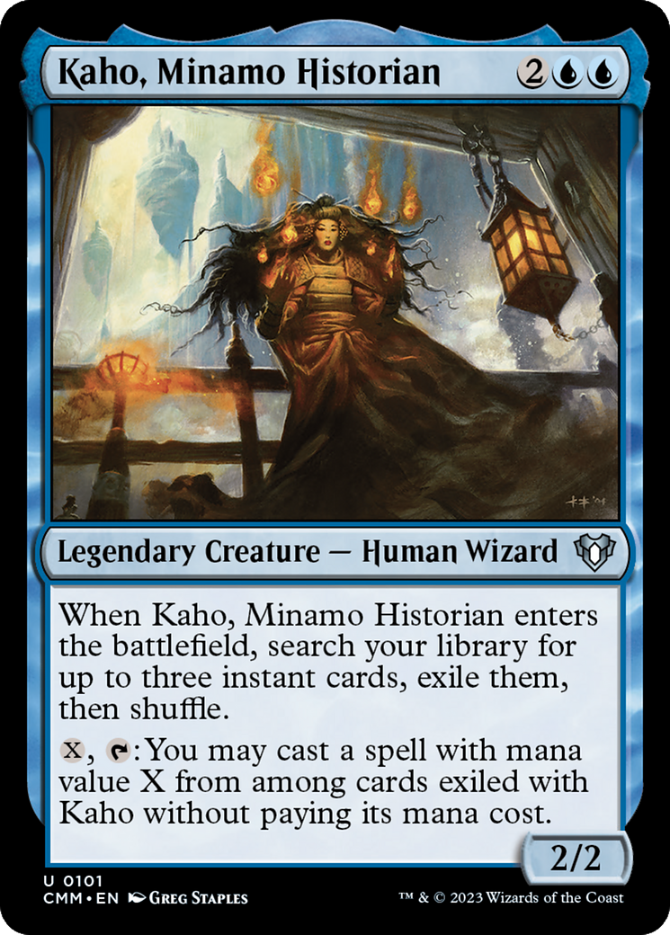 Kaho, Minamo Historian [Commander Masters] - The Mythic Store | 24h Order Processing