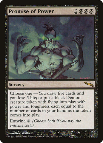 Promise of Power [Mirrodin] - The Mythic Store | 24h Order Processing