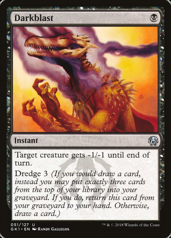 Darkblast [Guilds of Ravnica Guild Kit] - The Mythic Store | 24h Order Processing