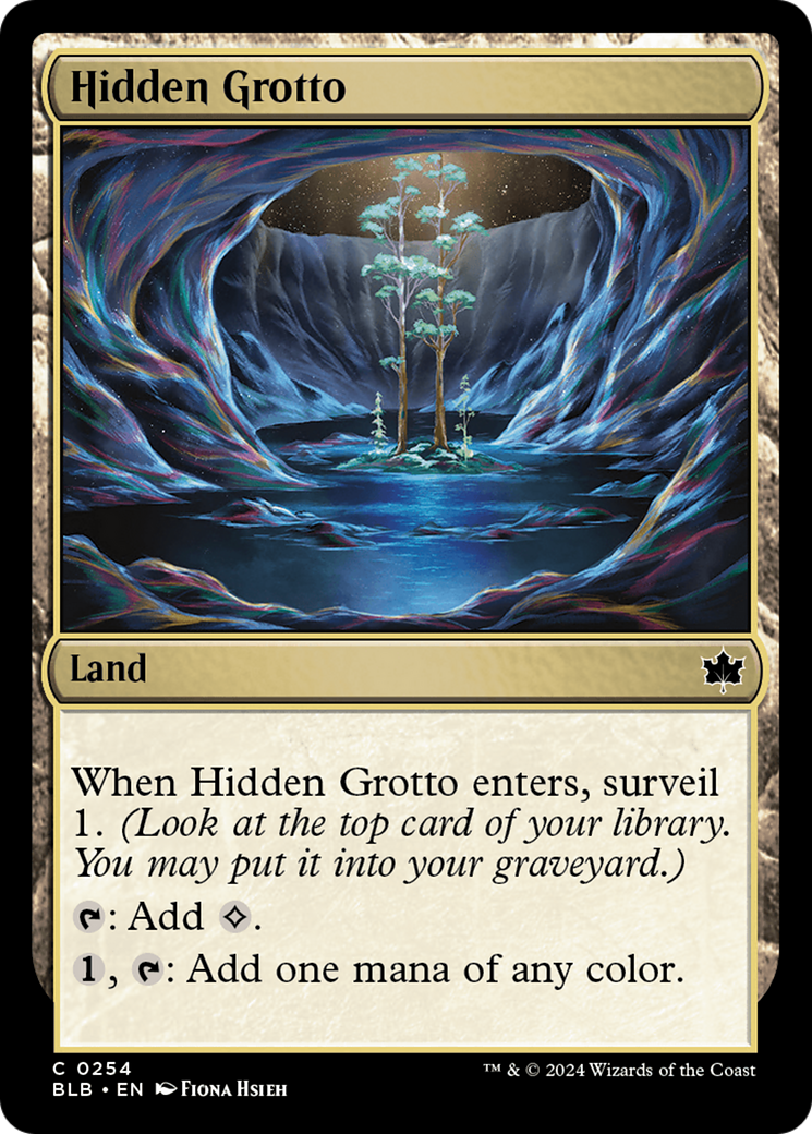 Hidden Grotto [Bloomburrow] - The Mythic Store | 24h Order Processing