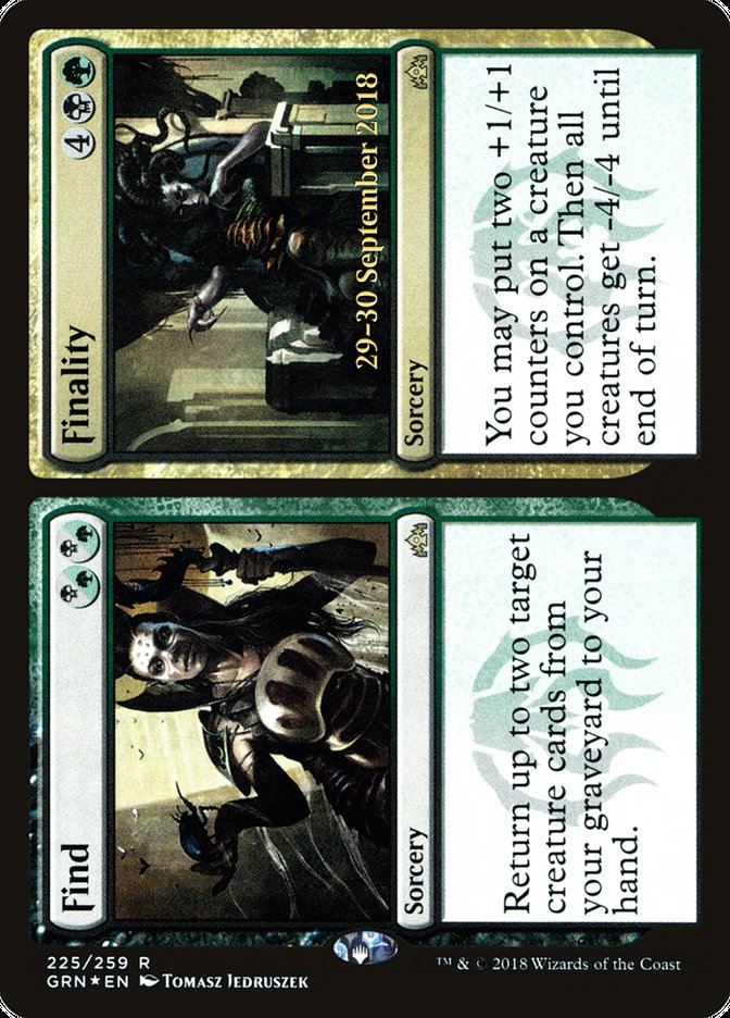 Find // Finality [Guilds of Ravnica Prerelease Promos] - The Mythic Store | 24h Order Processing