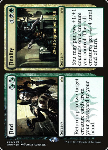 Find // Finality [Guilds of Ravnica Prerelease Promos] - The Mythic Store | 24h Order Processing
