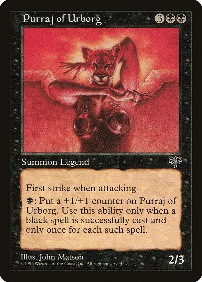 Purraj of Urborg [Mirage] - The Mythic Store | 24h Order Processing