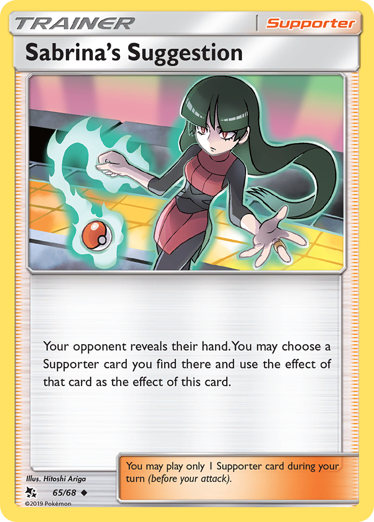 Sabrina's Suggestion (65/68) [Sun & Moon: Hidden Fates] - The Mythic Store | 24h Order Processing