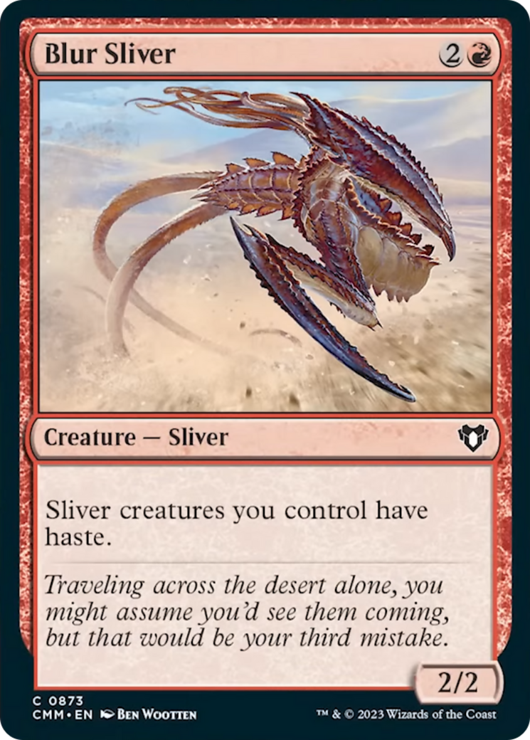 Blur Sliver [Commander Masters] - The Mythic Store | 24h Order Processing