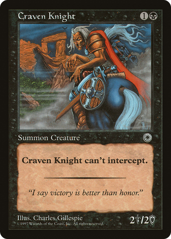 Craven Knight [Portal] - The Mythic Store | 24h Order Processing