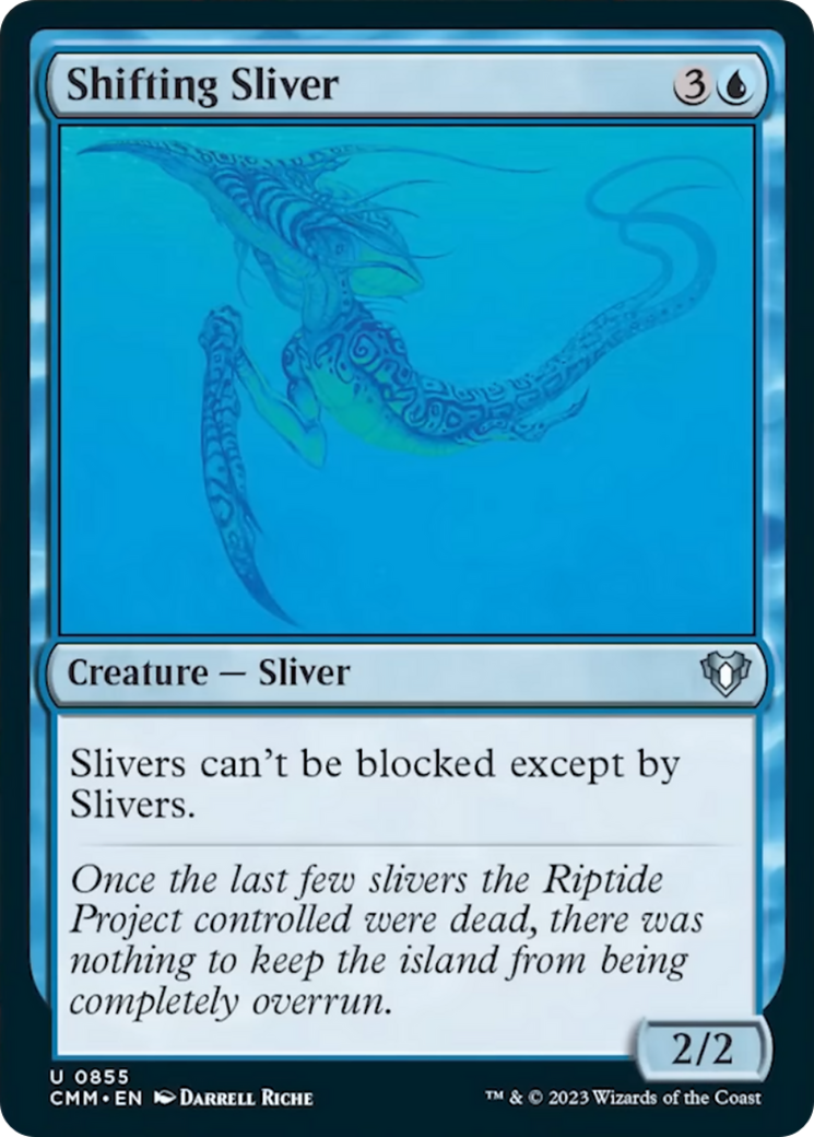 Shifting Sliver [Commander Masters] - The Mythic Store | 24h Order Processing