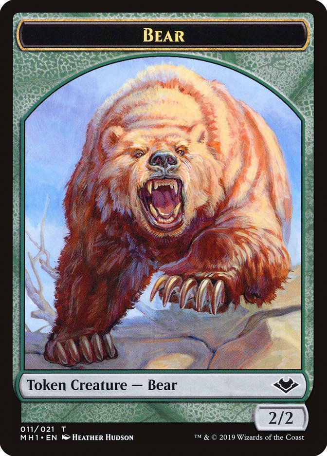 Bird (003) // Bear (011) Double-Sided Token [Modern Horizons Tokens] - The Mythic Store | 24h Order Processing