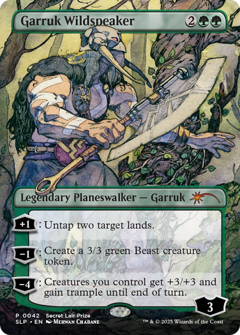 Garruk Wildspeaker [Secret Lair Showdown] - The Mythic Store | 24h Order Processing