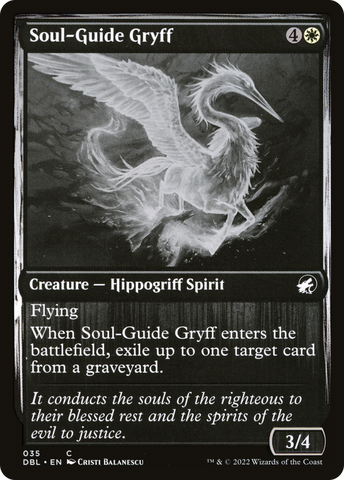 Soul-Guide Gryff [Innistrad: Double Feature] - The Mythic Store | 24h Order Processing