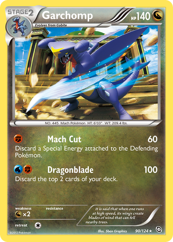 Garchomp (90/124) [Black & White: Dragons Exalted] - The Mythic Store | 24h Order Processing