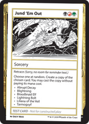 Jund 'Em Out [Mystery Booster 2 Playtest Cards] - The Mythic Store | 24h Order Processing