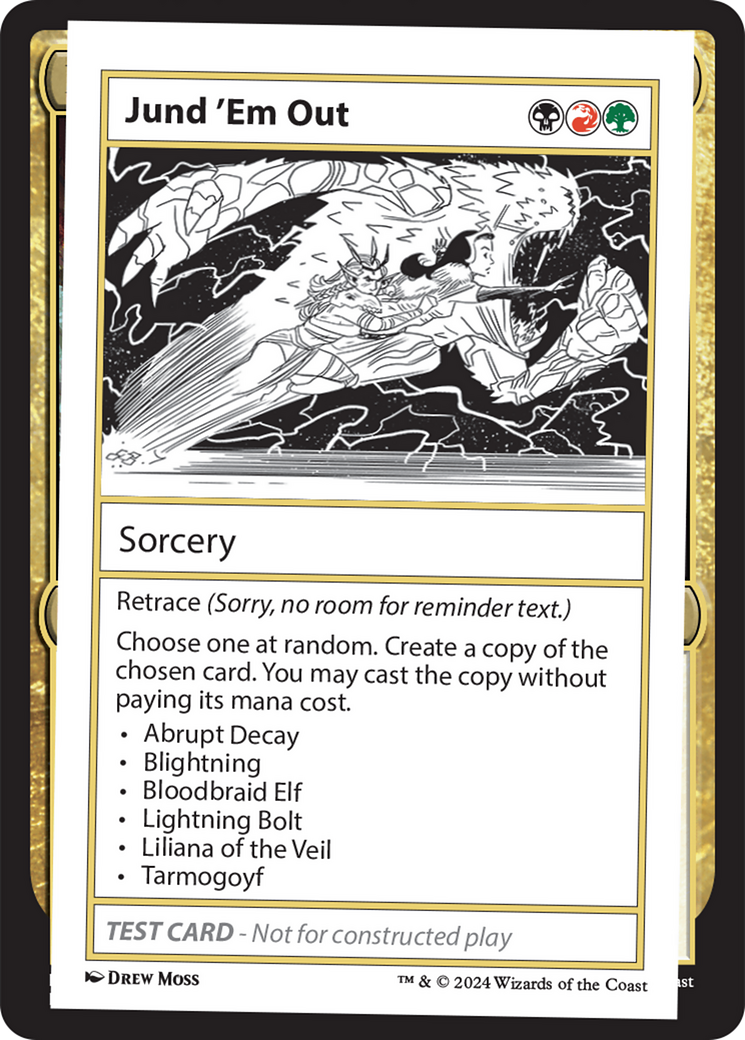 Jund 'Em Out [Mystery Booster 2 Playtest Cards] - The Mythic Store | 24h Order Processing