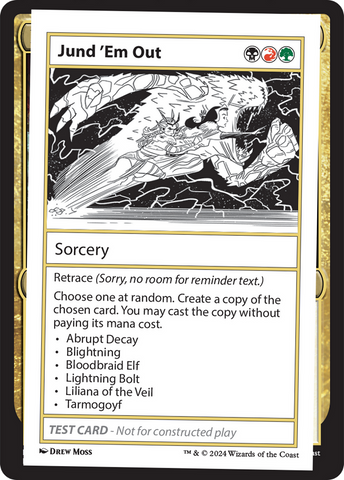 Jund 'Em Out [Mystery Booster 2 Playtest Cards] - The Mythic Store | 24h Order Processing