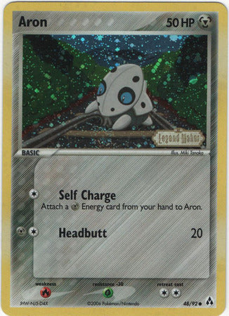 Aron (48/92) (Stamped) [EX: Legend Maker] - The Mythic Store | 24h Order Processing