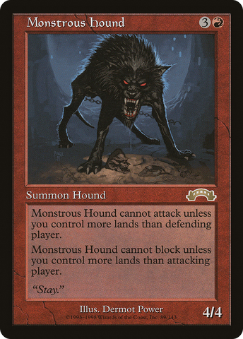 Monstrous Hound [Exodus] - The Mythic Store | 24h Order Processing