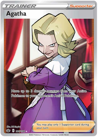 Agatha (186/198) [Sword & Shield: Chilling Reign] - The Mythic Store | 24h Order Processing
