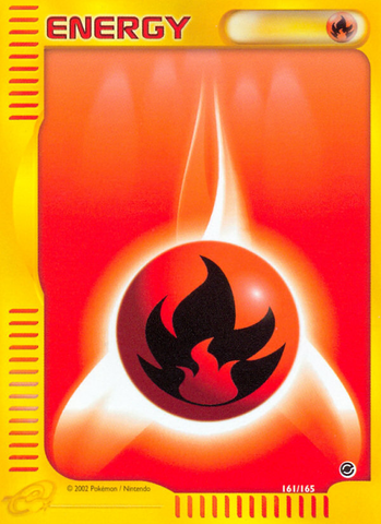 Fire Energy (161/165) [Expedition: Base Set] - The Mythic Store | 24h Order Processing