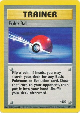 Poke Ball (64/64) [Jungle Unlimited] - The Mythic Store | 24h Order Processing
