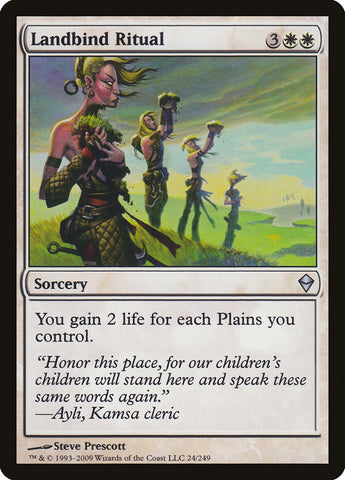 Landbind Ritual [Zendikar] - The Mythic Store | 24h Order Processing