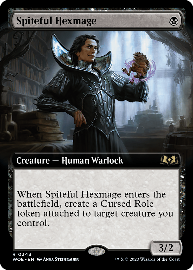 Spiteful Hexmage (Extended Art) [Wilds of Eldraine] - The Mythic Store | 24h Order Processing