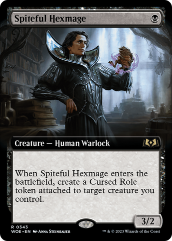 Spiteful Hexmage (Extended Art) [Wilds of Eldraine] - The Mythic Store | 24h Order Processing