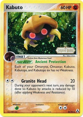 Kabuto (36/92) (Stamped) [EX: Legend Maker] - The Mythic Store | 24h Order Processing
