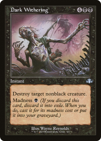 Dark Withering (Retro) [Dominaria Remastered] - The Mythic Store | 24h Order Processing