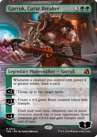 Garruk, Curse Breaker (Borderless) [Reality Fracture] - The Mythic Store | 24h Order Processing