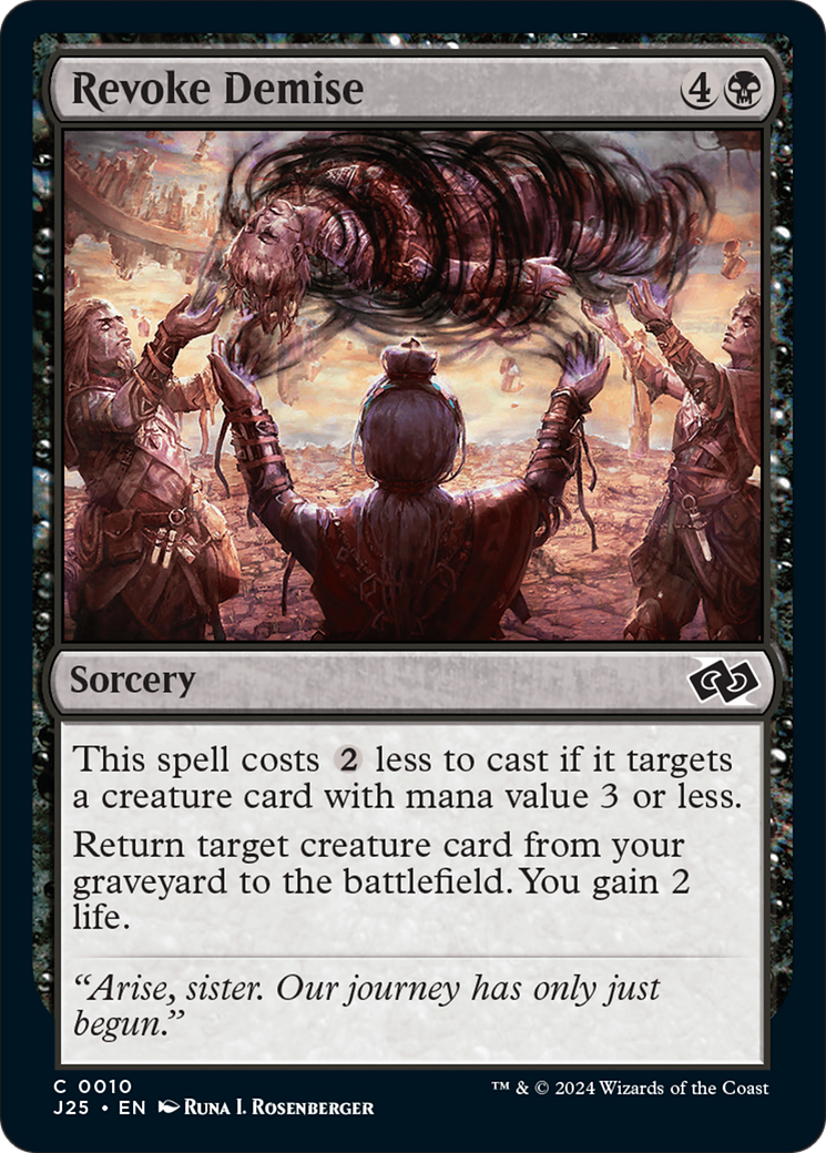 Revoke Demise [Foundations Jumpstart] - The Mythic Store | 24h Order Processing