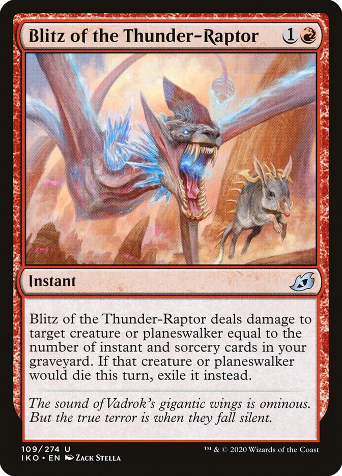 Blitz of the Thunder-Raptor [Ikoria: Lair of Behemoths] - The Mythic Store | 24h Order Processing