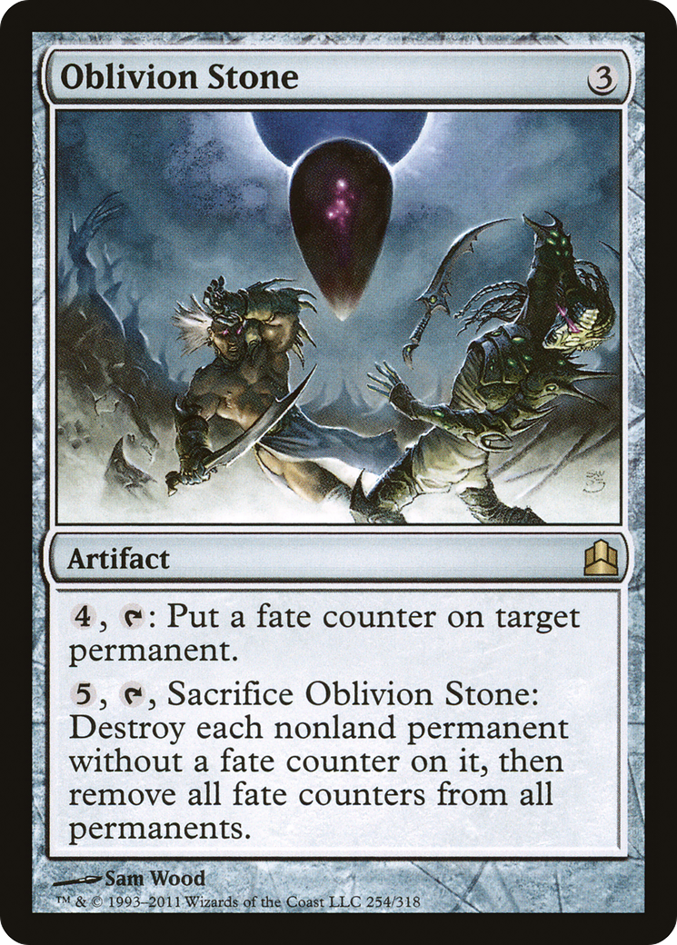 Oblivion Stone [Commander 2011] - The Mythic Store | 24h Order Processing