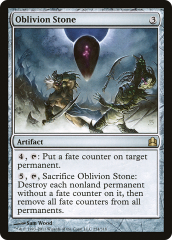 Oblivion Stone [Commander 2011] - The Mythic Store | 24h Order Processing