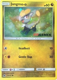 Jangmo-o (75/111) (Cosmos Holo) (EB Games Promo) [Sun & Moon: Crimson Invasion] - The Mythic Store | 24h Order Processing