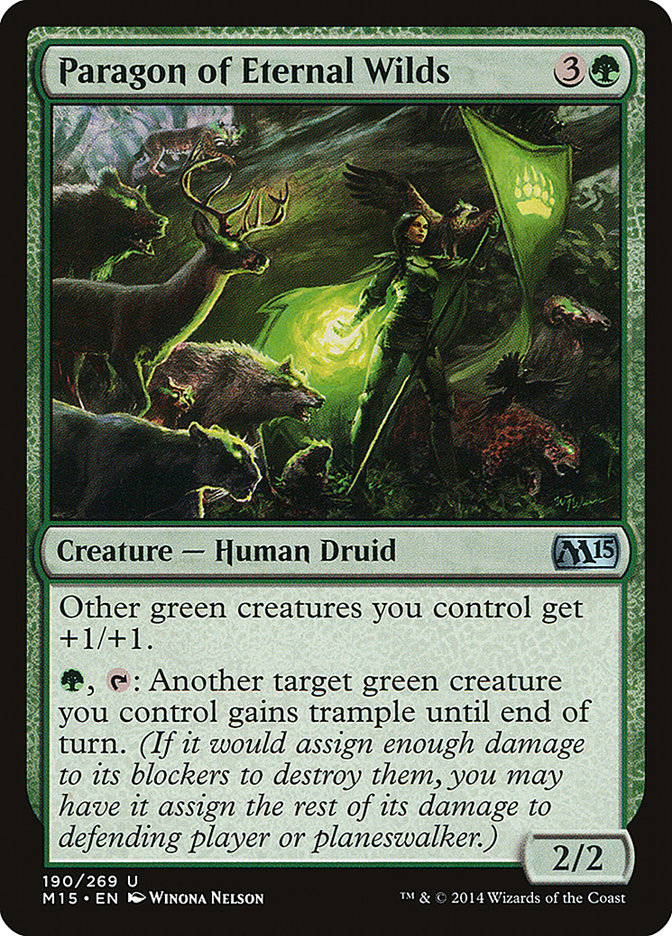 Paragon of Eternal Wilds [Magic 2015] - The Mythic Store | 24h Order Processing