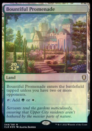 Bountiful Promenade [Commander Legends: Battle for Baldur's Gate Prerelease Promos] - The Mythic Store | 24h Order Processing