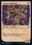 Clattering Skeletons (Showcase) [Dungeons & Dragons: Adventures in the Forgotten Realms] - The Mythic Store | 24h Order Processing