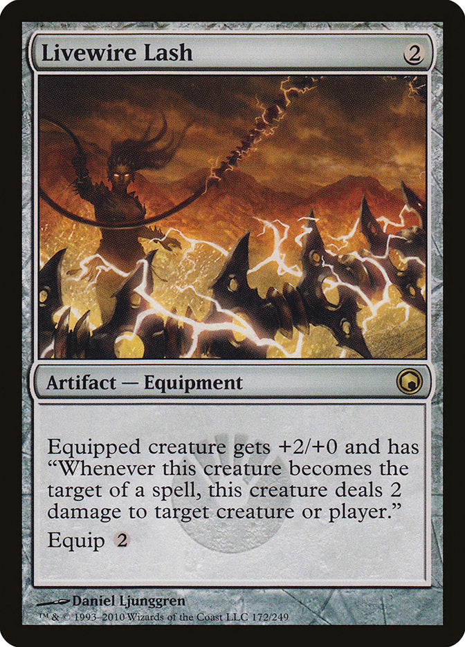 Livewire Lash [Scars of Mirrodin] - The Mythic Store | 24h Order Processing