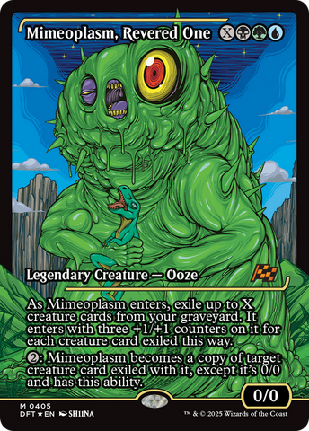 Mimeoplasm, Revered One (Showcase) [Aetherdrift] - The Mythic Store | 24h Order Processing