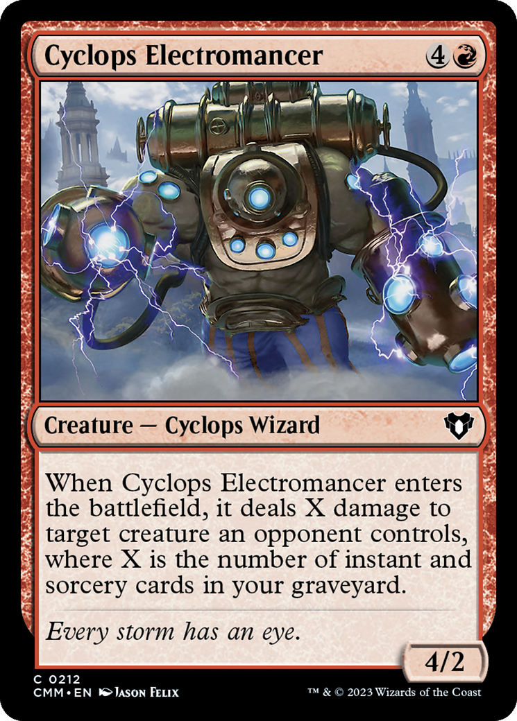 Cyclops Electromancer [Commander Masters] - The Mythic Store | 24h Order Processing