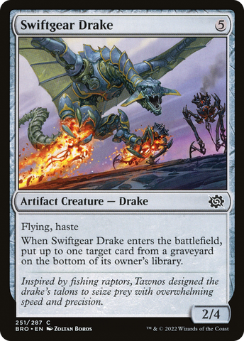 Swiftgear Drake [The Brothers' War] - The Mythic Store | 24h Order Processing