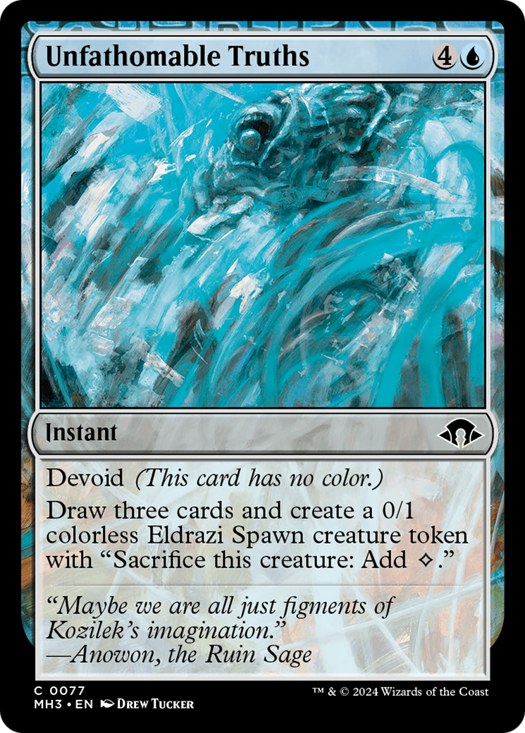 Unfathomable Truths [Modern Horizons 3] - The Mythic Store | 24h Order Processing