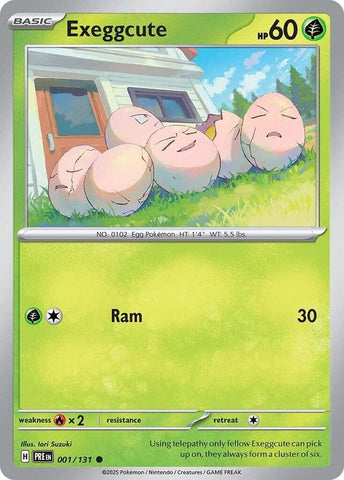 Exeggcute (001/131) [Scarlet & Violet: Prismatic Evolutions] - The Mythic Store | 24h Order Processing
