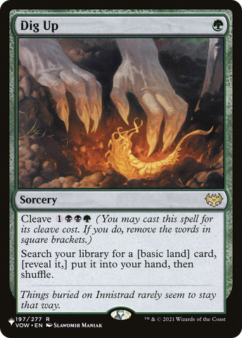 Dig Up [The List] - The Mythic Store | 24h Order Processing